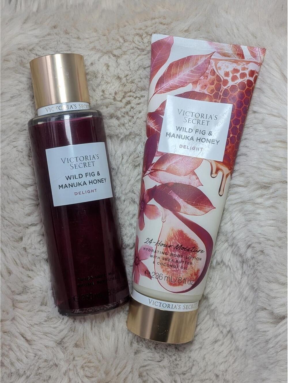 Victoria's Secret Wild Fig & Manuka Honey Delight Mist and Body Lotion